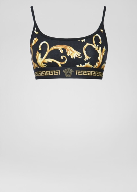 Versace Barocco Print Sport Bh Dam - 596481BEZ